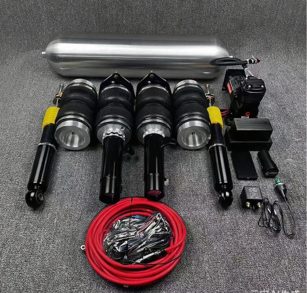 golf 5 2wd 2007 full kitエアサスペンションキット/キット/AIRRIDE/エアサスペンション/エアスプリングコイルスプリングアセンブリ/エアマネジメント